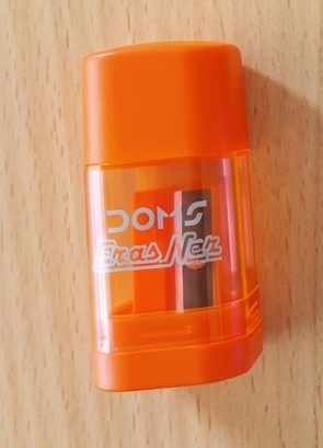 DOMS Erasner – 2-in-1 Dual Action (Sharpener + Eraser)