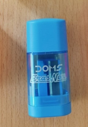 DOMS Erasner – 2-in-1 Dual Action (Sharpener + Eraser)