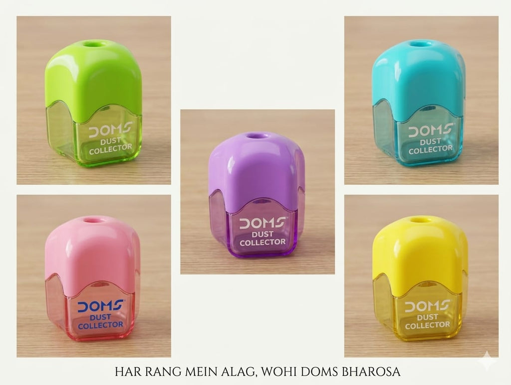 DOMS Dust Collector Pencil Sharpener