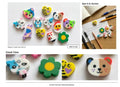 Multi-Color Novelty Animal & Flower Erasers for Kids & Students (5 pcs)