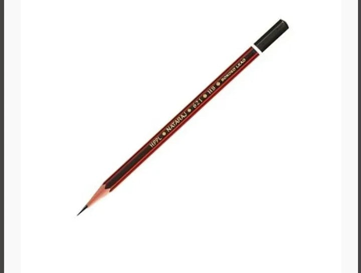 NATRAJ 621 Pencils – Extra Dark Writing Pencils | Superior Graphite, Smooth Writing & Long-Lasting Performance | Pack of 1 Pencil
