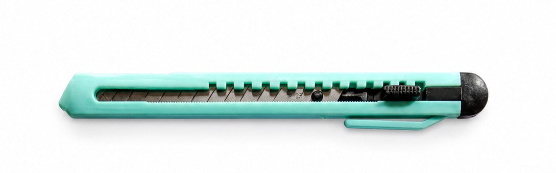 Pastel Mini Paper Cutter Utility Knife – Sharp Blade Cutter for Office, School & Craft Use