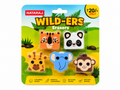 Cute Animal Shape Eraser Set for Kids – Jungle Theme Pencil Erasers (Pack of 5)