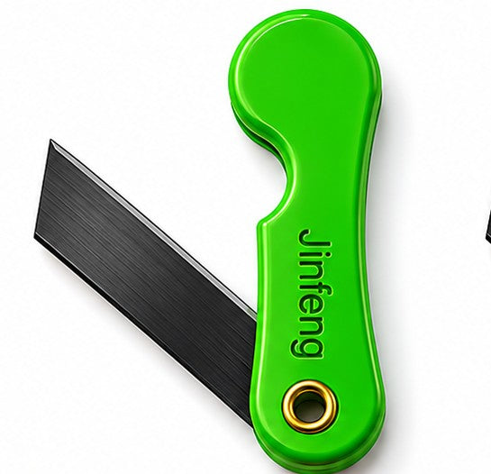 Mini Folding Safety Cutter – Portable Pocket Cutter for School, Office & Crafts