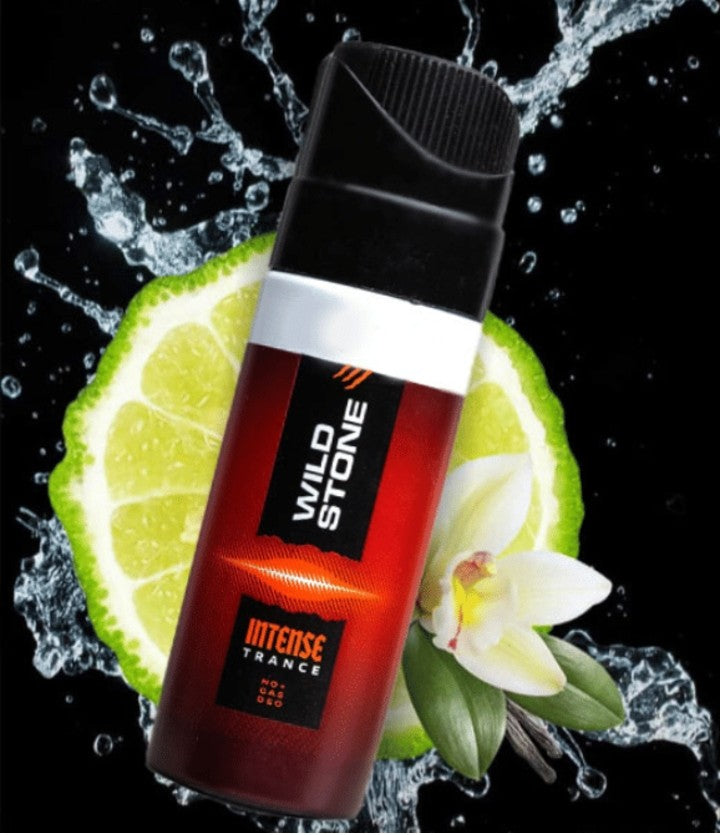 Wild Stone Intense Trance No Gas Deodorant Body Perfume for Men, Long Lasting Deo Body Spray 40 ml